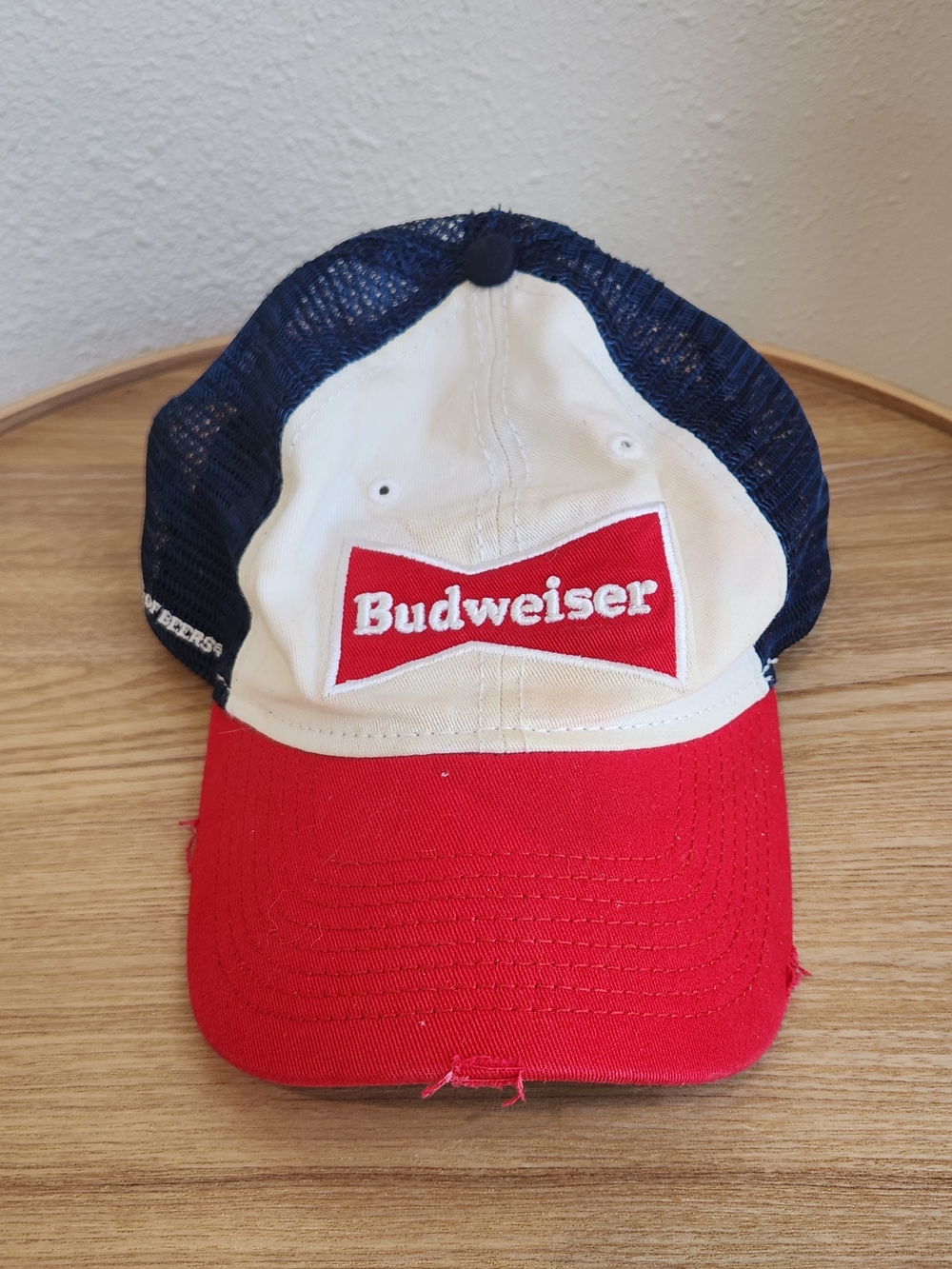 Vintage 90s Official Budweiser Trucker Hat